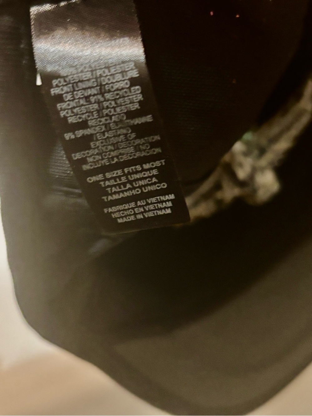 Nike Black Cap with Multicolor Indianapolis Speedway Emblem - Picture 8 of 9